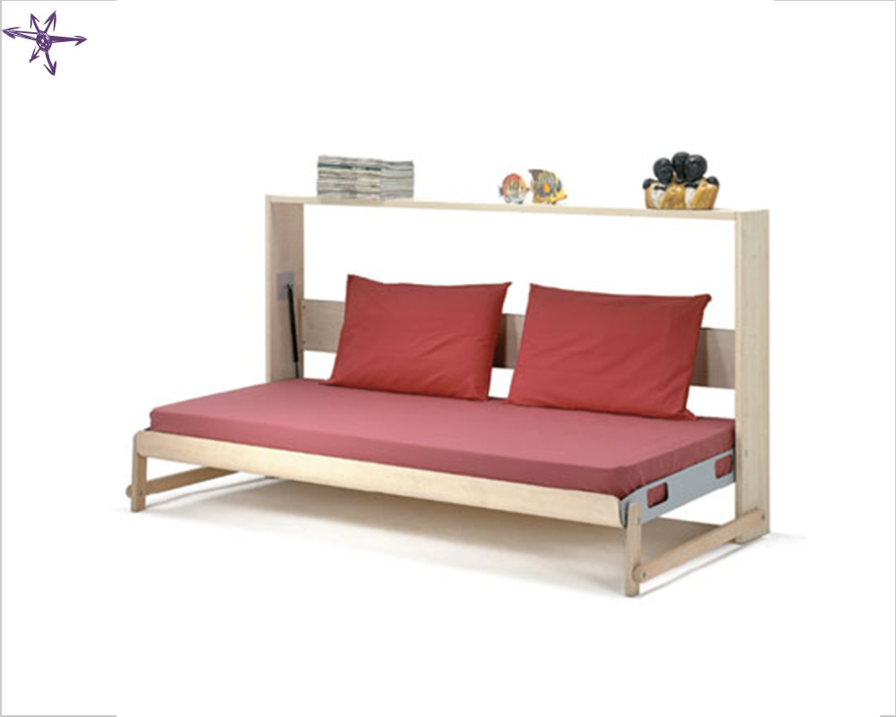 Letto singolo a parete